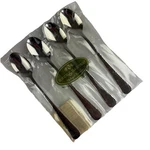 New Reed & Barton Heritage Mint Olde English Hammered Iced Tea Spoons Set Of 4. Fixed Price $18.98.