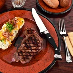 World Tableware 201 2693 Stockyard 10-1/2" Steak Knife Dozen-wasserstrom 21270. Fixed Price $80.99.