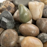 Msi Decorative Polished Mixed Pebbles, 1.2-2 Inch, 40 Lb. Bag For Landscaping. Fixed Price $78.30.