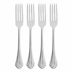 Oneida Marquette Fine Flatware Dinner Forks, Set Of 4. Fixed Price $46.49.