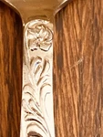 Montgomery Ward MWD8 Textured Flower Heel Japan 3 Teaspoons Place Oval. Fixed Price $50.00.