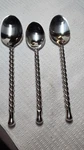 Gourmet Twist Handle Two Tablespoons 1 Teaspoon. Fixed Price $15.00.