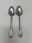 Towle Silver TWS369 2 Place/ Oval Soup Spoons. Fixed Price $18.95.
