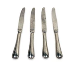 Couzon Set 4 Knife Dinner Butter Knives Jean Perle Pattern France Stainless. Fixed Price $31.49.