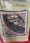 Candamar Design Something Special Needlepoint Kit Deco Water Lilies Pillow 14X14. Fixed Price $39.00.