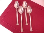 Set Of Riviera RIF16 Place Oval Soup Spoons Stainless Steel Flatware 7 1/4". Fixed Price $18.49.