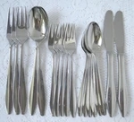 Coreling Norway Stainless Flatware Lot CGS3 Inka Norstaal. Fixed Price $192.44.