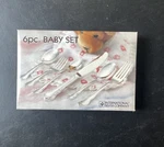 International Silver Company Plated 6 Pcs Baby Set Spoons Forks Knife. Fixed Price $12.00.