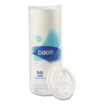 Dixie D9542PK Oz. 20 Hot Cups Drink-thru Dome Lids White (100/PK) New. Fixed Price $16.30.