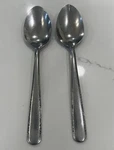 Vintage Imperial 18/10 Stainless IMI32 Dessert Spoons Set Of Flatware Usa Mcm. Fixed Price $9.21.