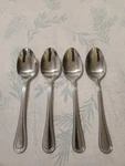 Towle Beaded Antique 18/10 Stainless Steel 6 1/4" Teaspoon Set. Fixed Price $42.00.