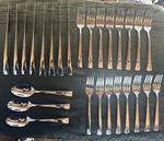 Zwilling J.a. Henckels Bellasera 27 Pcs Flatware Set, Stainless Steel. Fixed Price $199.00.