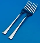 Mikasa Alyse Salad Dessert Forks 7 1/2" Stainless Flatware 18/10 Vietnam New. Fixed Price $9.95.