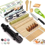Sushi Making Kit - Complete 22 Piece Maker Set For Beginners Pros .... Fixed Price $34.79.