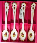 Royal Albert Old Country Roses Spoon Set Of Boxed # 40014089. Fixed Price $73.50.