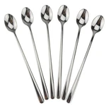 Long Handle Spoon, 9-INCH Ice Tea Dealight Premium Inch, Silver. Fixed Price $15.58.