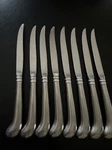 8 Towle Unmarked Stainless Steel TWS47 Pistol Steak Knife (knives). Fixed Price $59.99.
