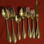 Oneida American Arbor Harmony 18/8 Choose Set Of 4 Serving Piece Stainless. Fixed Price $51.99.