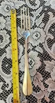 Vintage To Antique French Made Alfenide Silverplated Place Fork. Fixed Price $12.99.