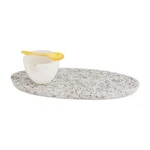 Mud Pie H4 Home Marble Cheese Plate Set Board 8" X Utensils 7" 40400038. Fixed Price $32.24.