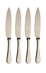 Mepra American Steak Knife Stainless Steel Cutlery, Set Of 4 Champagne. Fixed Price $199.99.