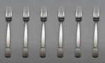 Oneida Stainless Flatware Satin Nexus - Dinner Forks Set Of Six * Usa Made. Fixed Price $15.99.