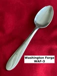Washington Forge WAF3 Grapefruit Spoon Atomic Stars Mcm 5 7/8" Stainless Steel. Fixed Price $7.69.