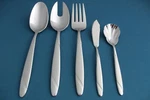 Oneida Risotto Serving (5PC Set) Tablespoon Pierced Fork 18/10 Stainless New. Fixed Price $41.24.