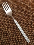 Oneida OHS17 Stainless Greek Key Black Accent Salad Fork 6.25. Fixed Price $5.24.