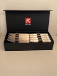 Zwilling J.a.henckles 8-PC Stainless Steel Porterhouse 9 Steak Knife Box Set New. Fixed Price $44.49.