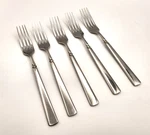 Oneida Easton 18/10 Stainless Steel Dinner Fork Glossy (set Of Five). Fixed Price $34.32.
