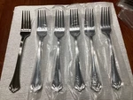 Lenox Alcott Dinner Forks, Lot Of 6 Pieces, New. Fixed Price $24.00.