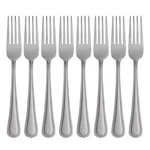 Oneida Silverware Set, Tress Everyday Flatware 8-PIECE Of 8,. Fixed Price $23.91.