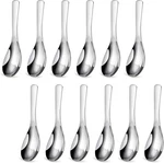 1029062 Extra Heavy Duty Stainless Steel 18/10 Soup Spoons, Set Of 12. Fixed Price $39.09.