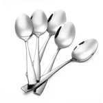 Eslite 12-PIECE Stainless Steel TEASPOON,6.7-INCHES 6.69"X0.2"X1.45", Silver. Fixed Price $28.99.