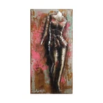 Empire Art Direct "catwalk" Mixed Media Hand Painted Iron Wall Sculpture By P.... Fixed Price $182.63.