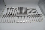 45 Pc Oneida Usa Colonial Boston Minute Man Stainless Flatware Service For 8. Fixed Price $45.00.