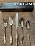 Gorham - Studio 18/10 Stainless Steel 5PC. Place Setting (service For One). Fixed Price $22.00.