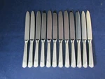 Set Of Twelve - Sant Andrea Stainless Flatware Viotti Dessert Knives New. Fixed Price $24.99.