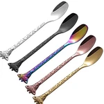 Mengbaobao 5 Pcs Giraffe Handle Tea Coffee Spoons, Colorful. Fixed Price $17.30.