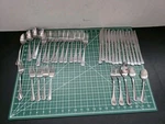 Oneida Stainless Steel Flatware - Silverware Mixed Lot Spoon Fork Knife Set. Fixed Price $22.66.