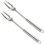 Fjyxchenxm Stainless Steel Carving Fork Meat, 2 Pieces One Size, Slivery. Fixed Price $12.44.
