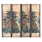 Cifibifun Tiger Animal Mountain Painting Wall Poster, 4 Packs Chinese Tra.... Fixed Price $40.38.