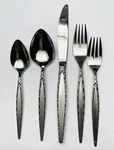 29PC Oneida Venetia Community Stainless Flatware Service For 4 + Serving Set. Fixed Price $65.00.