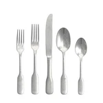 Fortessa Ashton 18/10 Stainless Steel Flatware, 5 Piece Place Setting With Kn.... Fixed Price $60.43.
