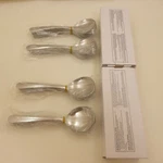 48 New Walco Windsor Bouillon Soup Spoons 5-7/8" Dozen Stainless Steel. Fixed Price $18.00.