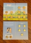 Bluey Dollarbuck Uncirculated $1 & $2 Coin Collections 24/25/26 Choose From List. Fixed Price $250.25.