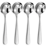 Keawell Premium Louise Soup Spoons, 18/10 Stainless Steel, 7", Silver. Fixed Price $22.95.