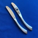 Oneida Sant Andrea Reflections 2 Stainless Steel Butter Knives 6 7/8 Inches. Fixed Price $12.95.
