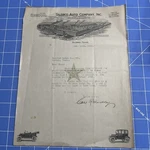 Antique Letter Silsbee Auto Company 1922 Carl Reed Marklay Texas Beaumont. Fixed Price $51.91.